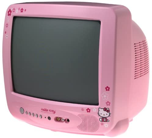Spectra Merchandising Hello Kitty: 13" Square Color TV with On Screen Display image